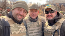 Монастырский попал под обстрел на Донбассе (видео)