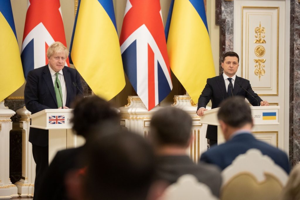 Великобритания стоит плечом к плечу с Украиной перед лицом российской агрессии — заявление