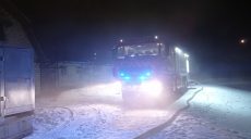 Спасатели два часа тушили пожар в частном доме (фото)