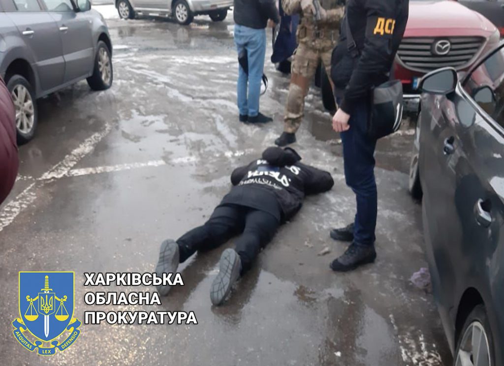 В Харькове задержали вымогателей (фото)