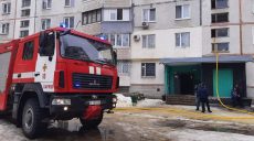 В Харькове на пожаре отравилась женщина (фото)