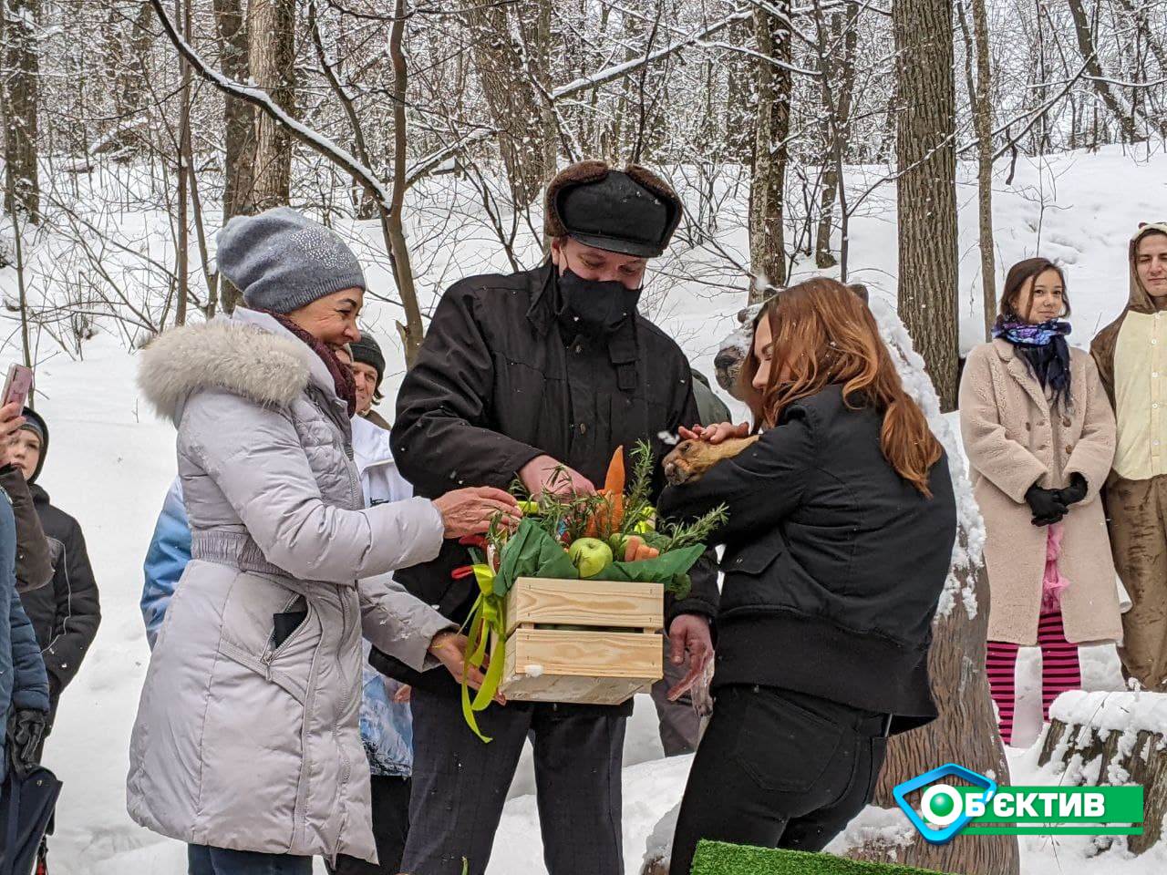 Под Харьковом разбудили сурка-предсказателя