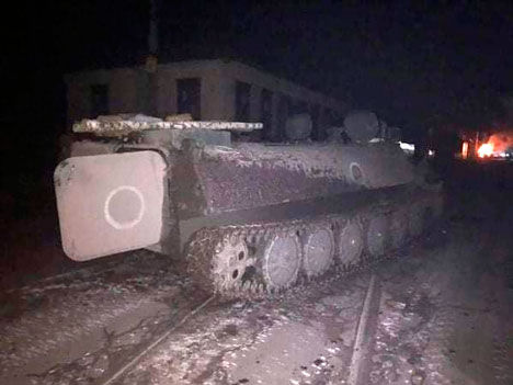К северу от Киева идет бой с россиянами