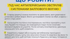 Что делать в случае обстрелов — СБУ