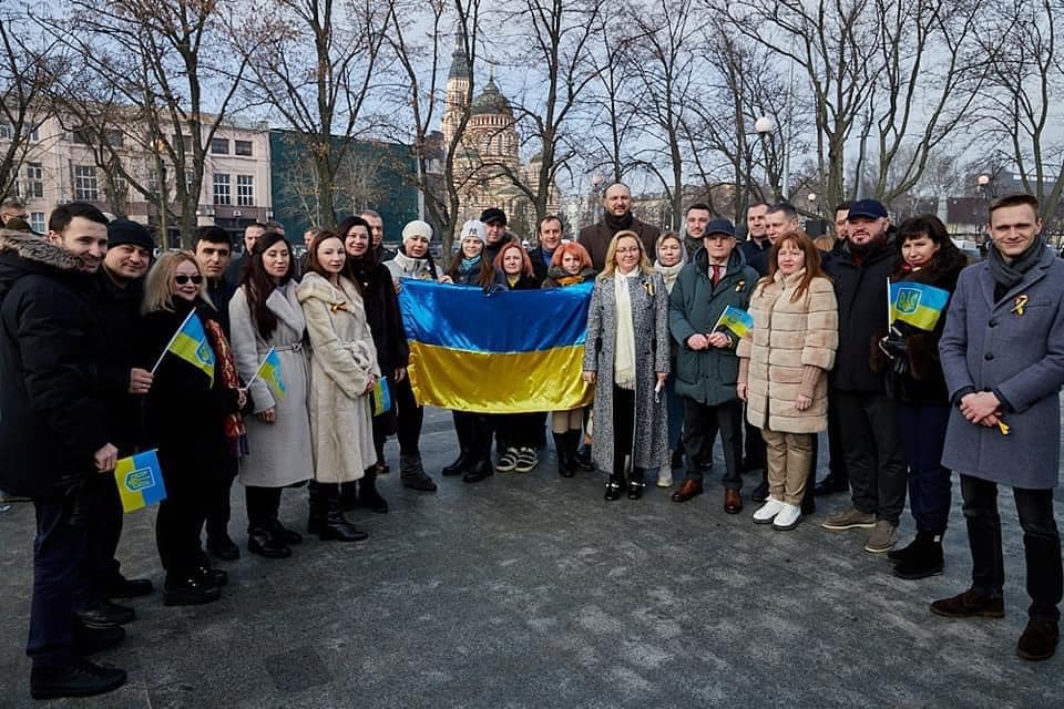 День единения в Харькове - чиновники и депутаты