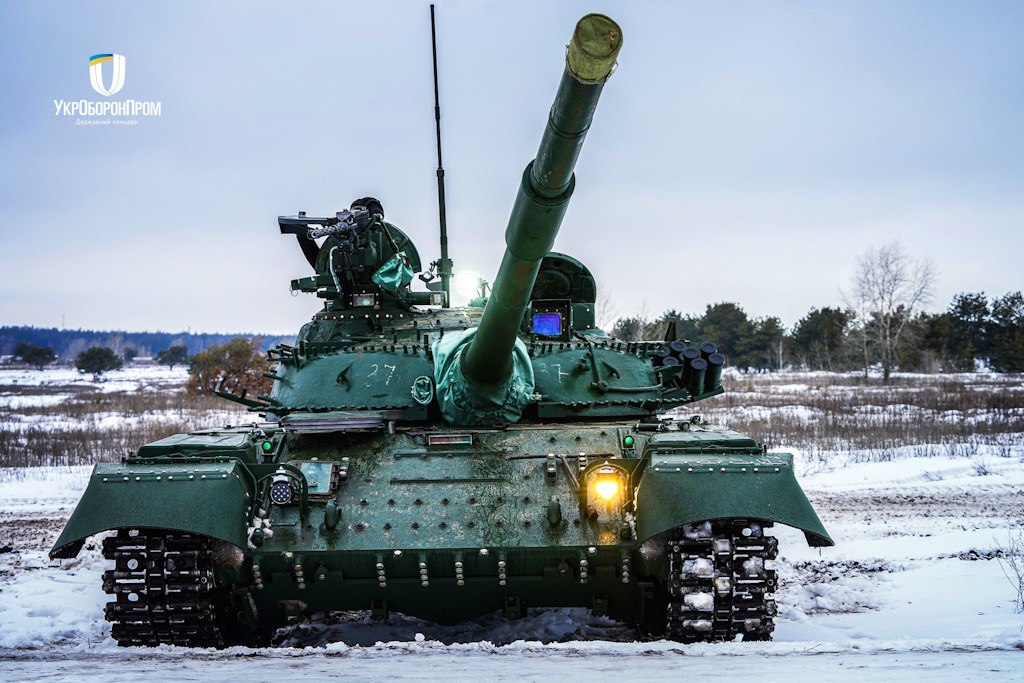 Испытания украинского танка