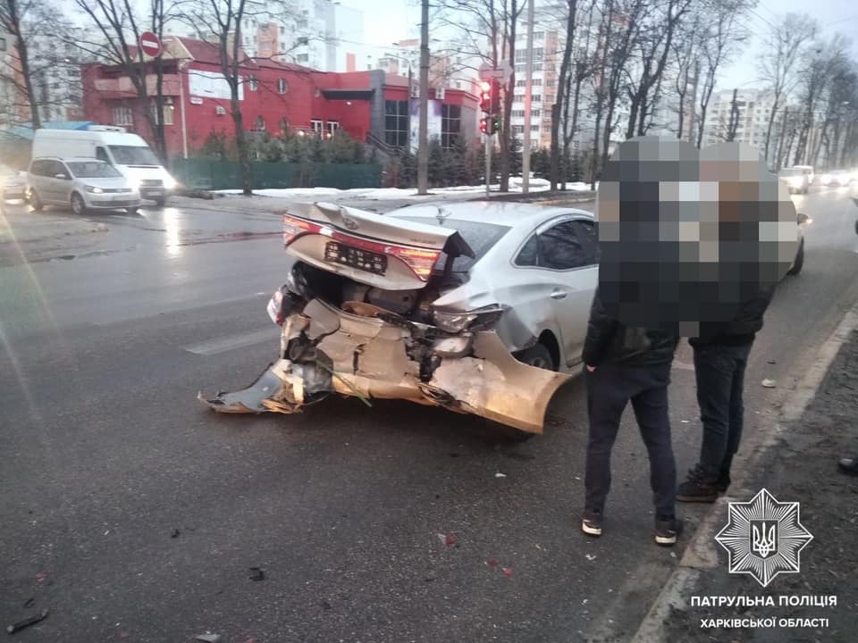 В Харькове в ДТП попали водители Skoda и Hyundai