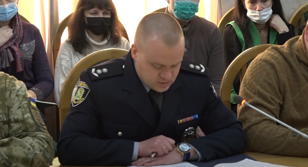 Замначальника полиции Харьковской области Вячеслав Давиденко
