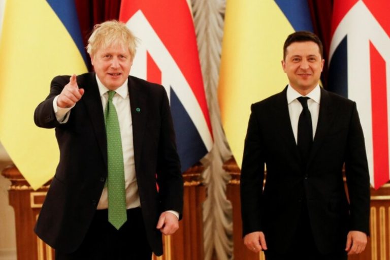 Украинский президент и премьер-министр Великобритании обсудили сдерживание России