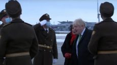 В Украину прибыл премьер-министр Великобритании Борис Джонсон (видео)