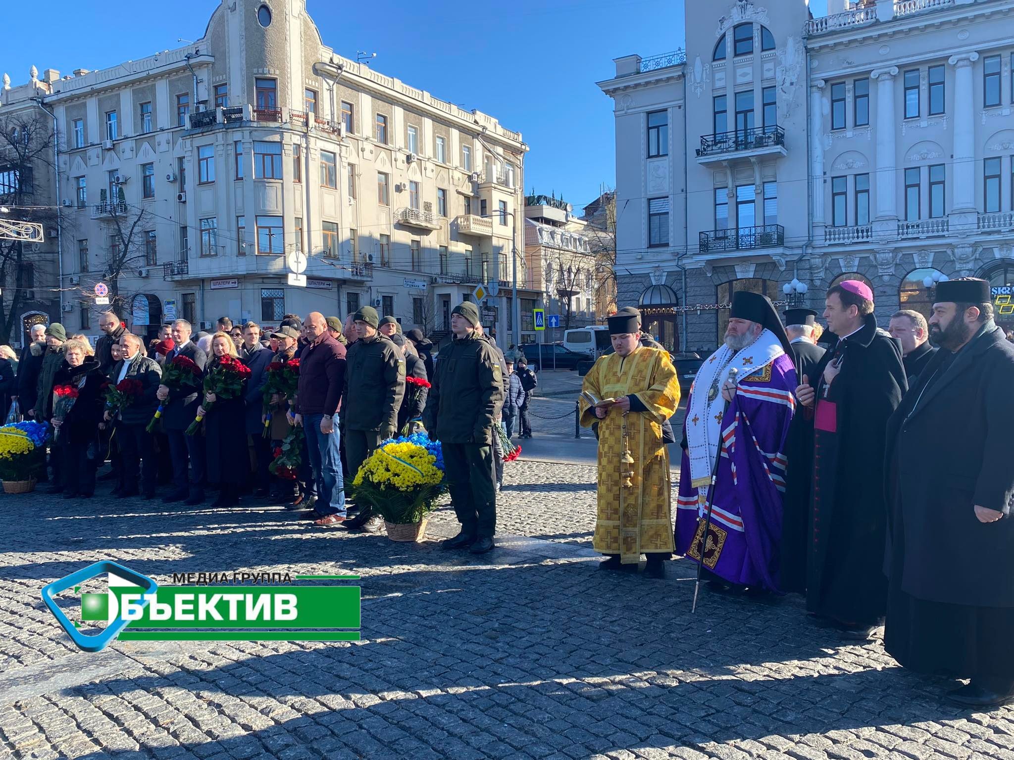 В Харькове проходят мероприятия ко Дню памяти Героев Небесной Сотни