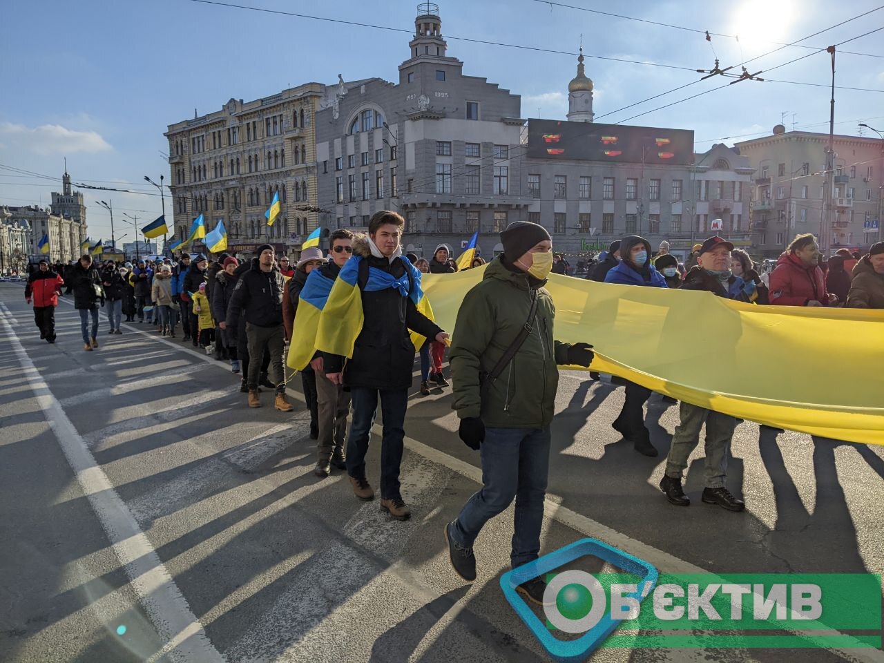 В Харькове проходит Марш Единства