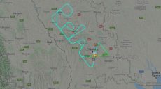 Самолет Air Moldova написал в небе над Украиной пожелание — Relax