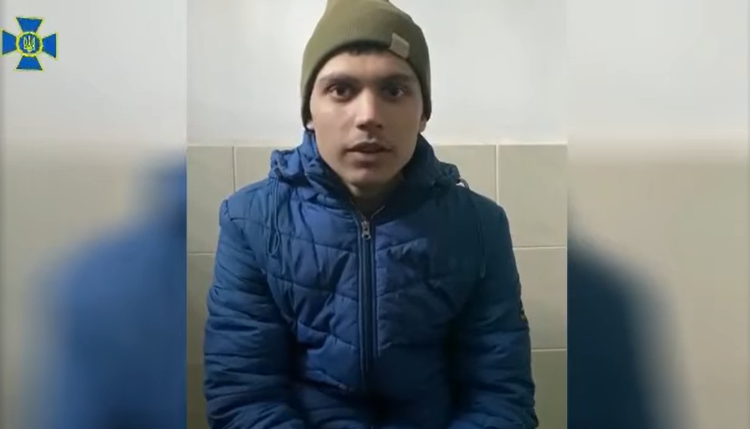 Пленный россиянин утверждает, что пытался спасти гражданских украинцев (видео)