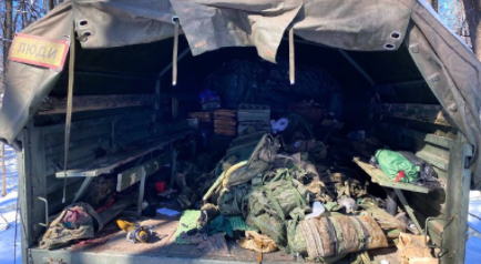 На Харьковщине разбита колонна российских военных — штаб обороны