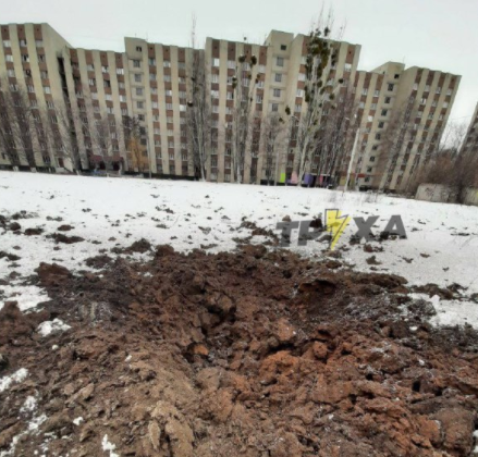 Как выглядит студгородок на Алексеевке в Харькове после обстрела (видео)