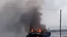 Харьковская тероборона уничтожила БМП оккупантов (видео)