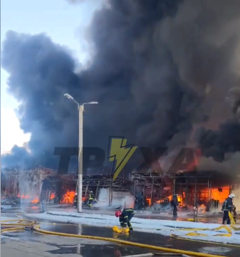 Обстрел рынка в Харькове: двое погибших и пятеро раненых
