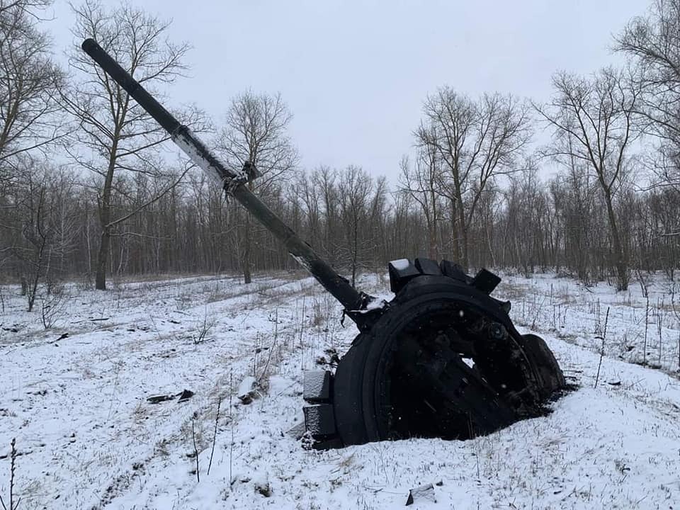 На Киевщине украинские военные филигранно расправились с техникой оккупантов (видео)