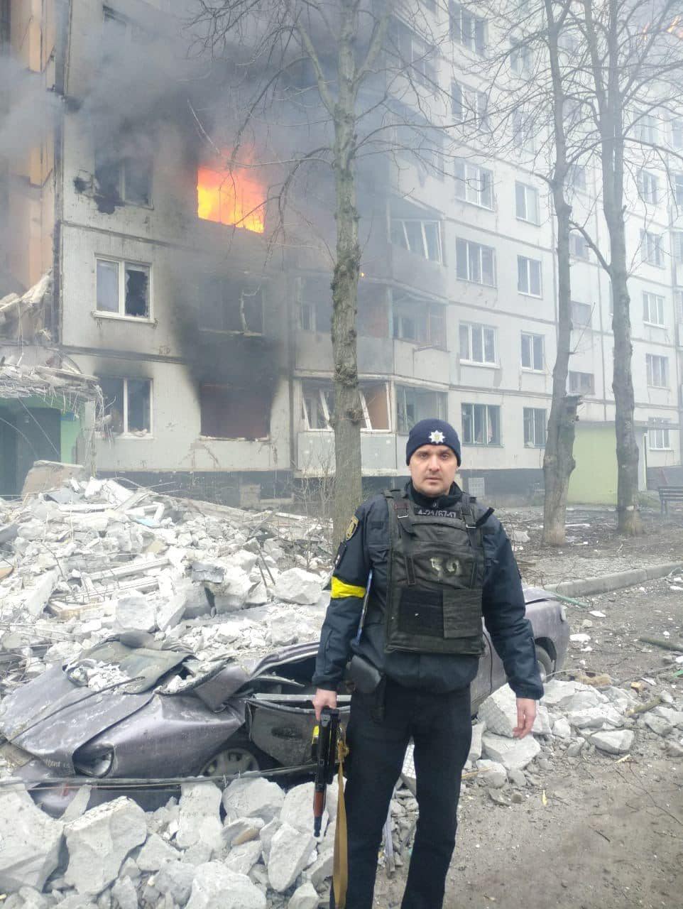Обстрел Салтовки: харьковчане погибли и были ранены, когда находились возле своих домов