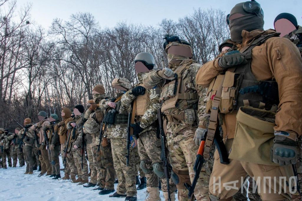 В Харькове подразделения теробороны «Азов» вошли в состав ВСУ