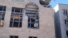 В Пятихатках разбомбили корпус физико-технического факультета Каразинского университета (фото)