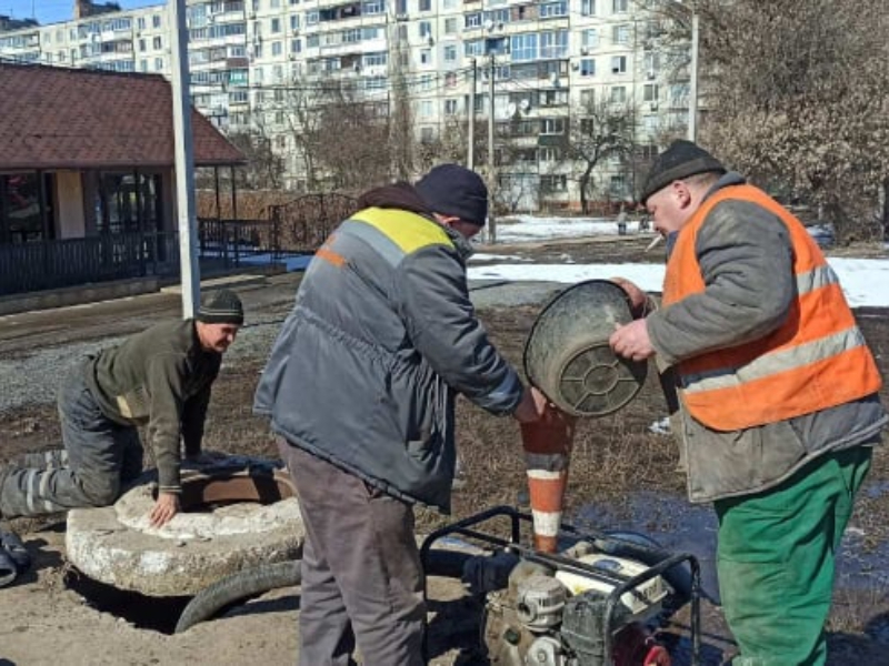В Новобаварском районе Харькова восстанавливают подачу холодной воды