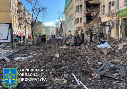 Проводится расследование по обстрелам площади Свободы в Харькове