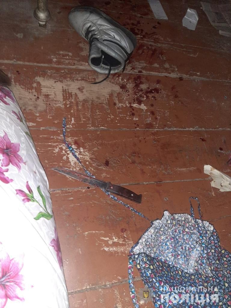 Житель Харьковщины ударил ножом сожительницу