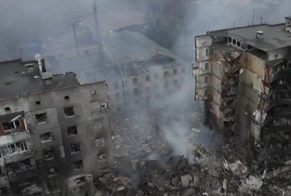 Обстрелы на Киевщине. Под завалами домов в Бородянке могут находиться около 100 человек