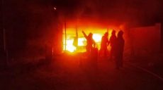 В Рогани спасатели тушат пожары четверо суток подряд