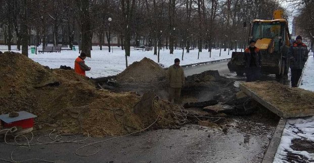 За ночь специалистам «ХТМ» удалось вернуть тепло в 39 дома Киевского района