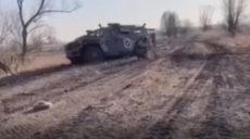 Появилось видео уничтоженной колонны российских оккупантов под Дергачами (видео)