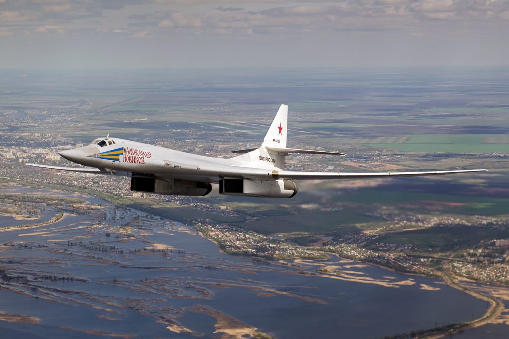 Российский бомбардировщик нарушил воздушное пространство Польши