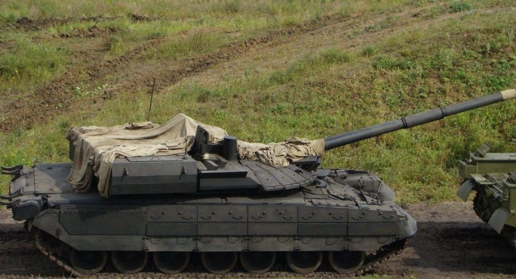Украинские военные уничтожили танк «Черный орел» — экспериментальный образец