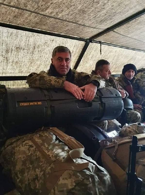 Экс-министр обороны Грузии Ираклий Окруашвили приехал в Украину воевать на стороне добровольцев (фото)