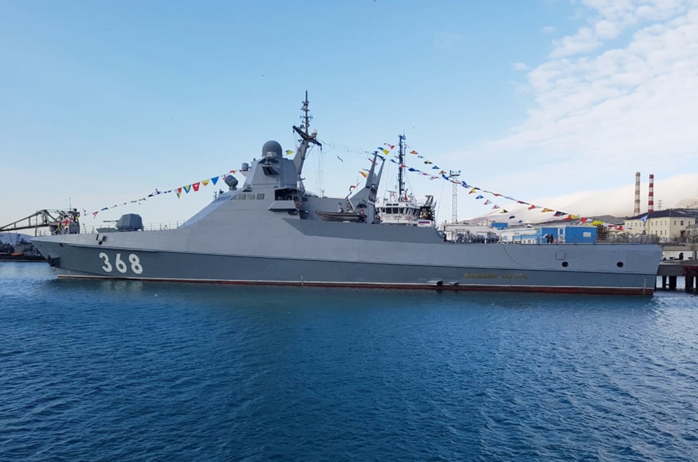 ВМС Украины потопили новейший патрульный корабль проекта 22160 «Василий Быков» в Черном море (видео)