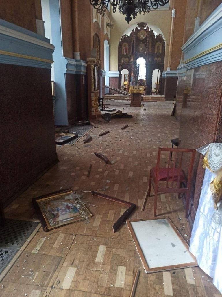 Россияне в Харькове перешли к обстрелу церквей (фото)