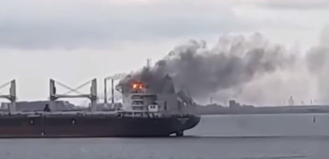 В порту «Ольвия» российская ракета попала в иностранное судно — Госпогранслужба