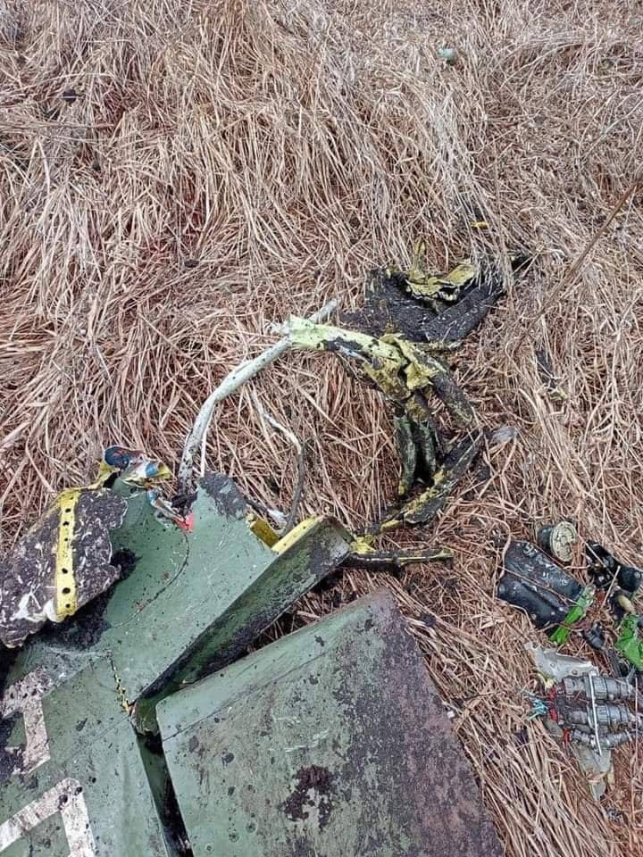 Украинские военные сбили еще один самолет противника — Су-25 (скриншот)
