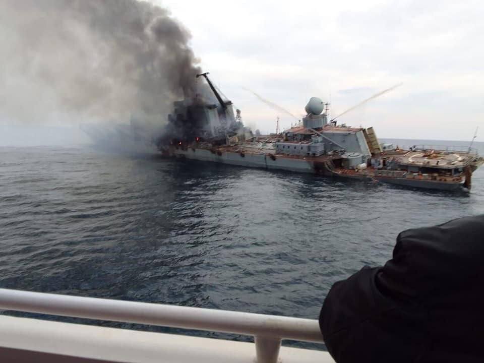Украина признала затонувший крейсер «Москва» своим морским культурным наследием