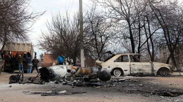 В результате артобстрела Балаклеи погибли три человека