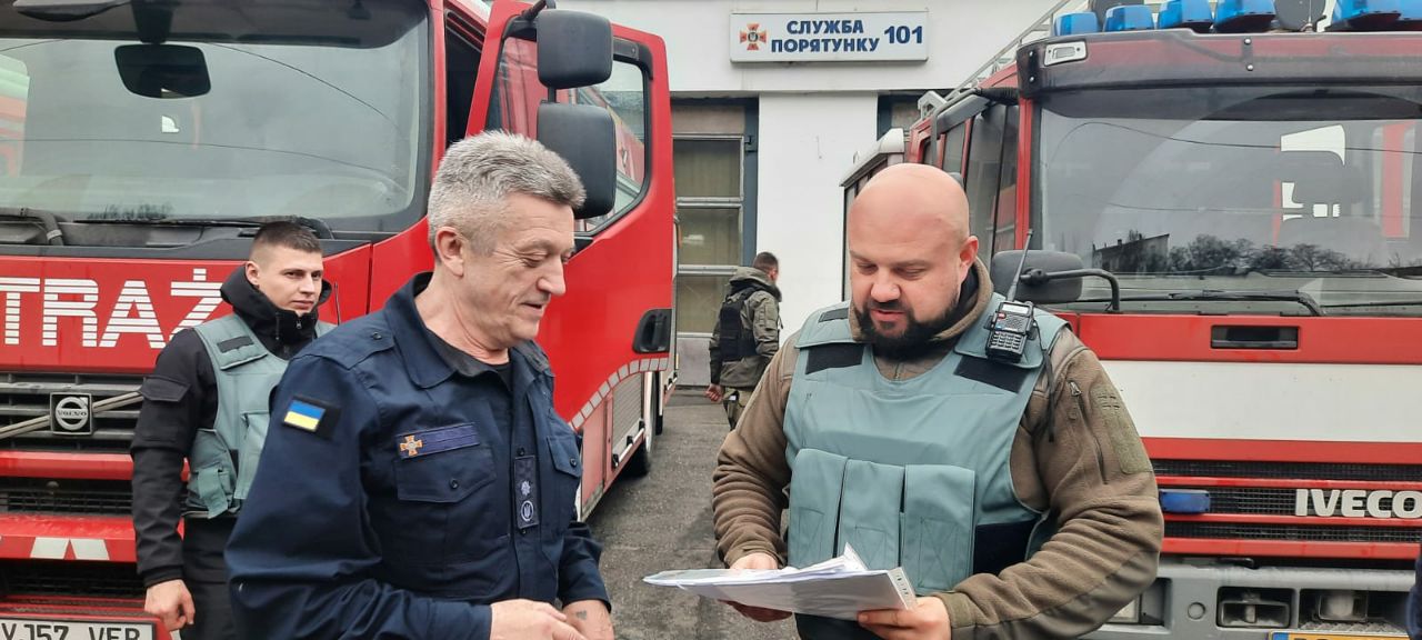 Харьковские спасатели получили три спецавтомобиля (фото)