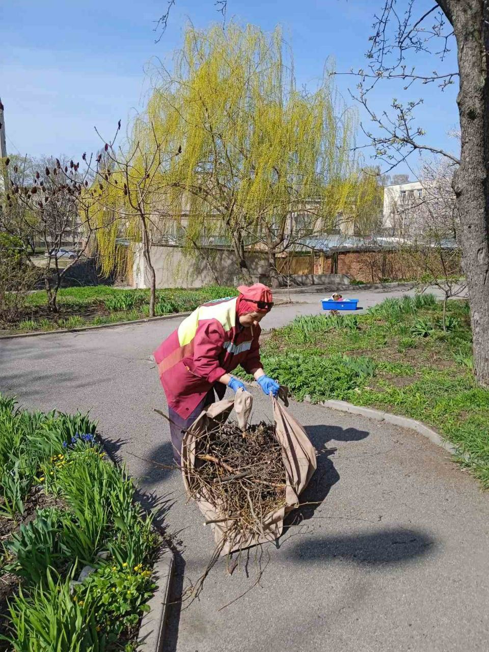 Сотрудник КП Харьковблагоустройство