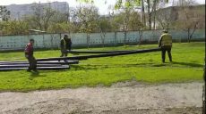В Харькове перекладывают 140 метров трубопровода холодной воды (фото)