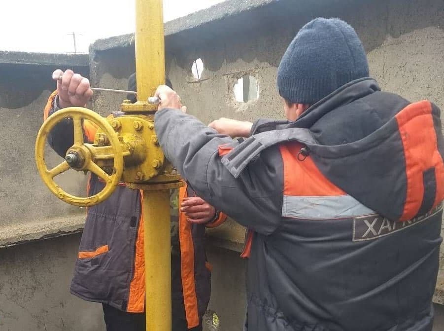 Еще один поселок в Харьковской области остался без газа из-за вражеских бомбардировок