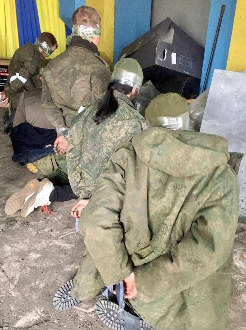 ВСУ на Харьковщине взяли в плен пятерых оккупантов