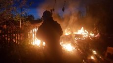 Из-за вражеских обстрелов на Харьковщине горели Дергачи, Малая Даниловка и Циркуны