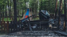 Им пока под силу сжечь детские аттракционы в харьковском парке Горького — Зеленский о россиянах