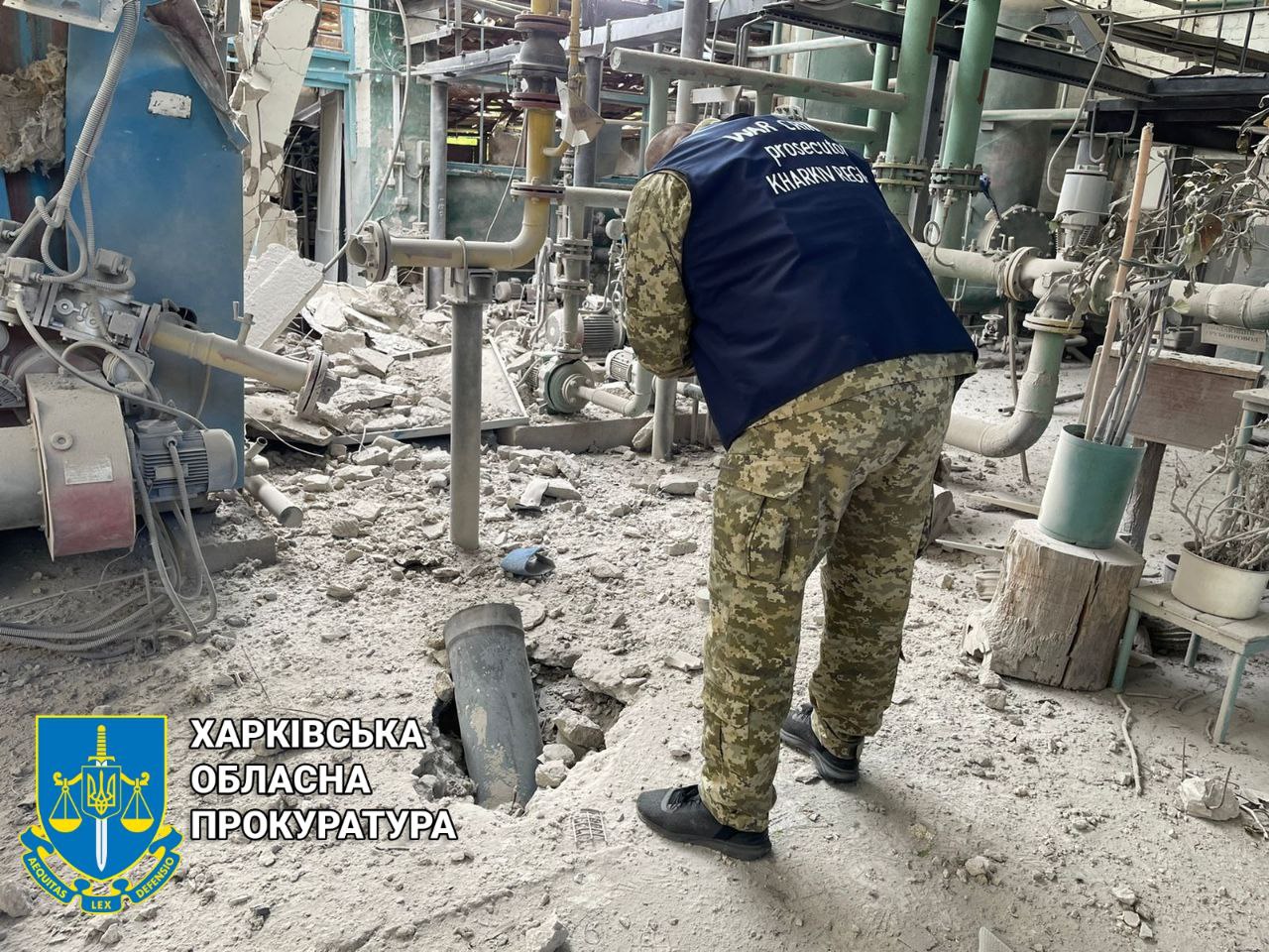 Армия РФ обстреляла котельную медучреждения в Харькове (фото)